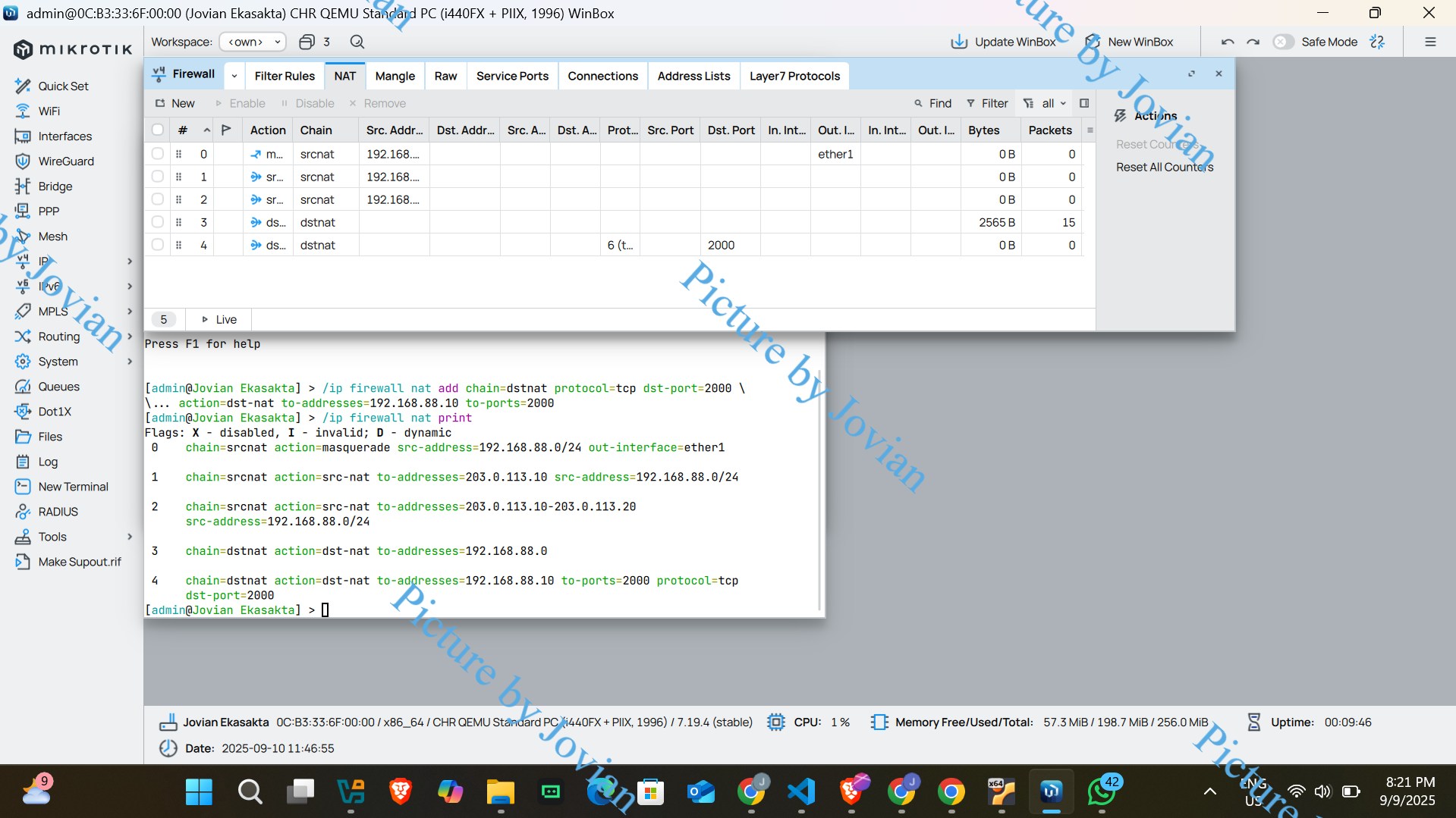 Topologi Jaringan MikroTik